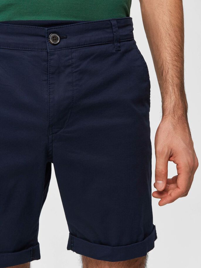 PARIS REGULAR FIT SHORTS - DARK SAPPHIRE