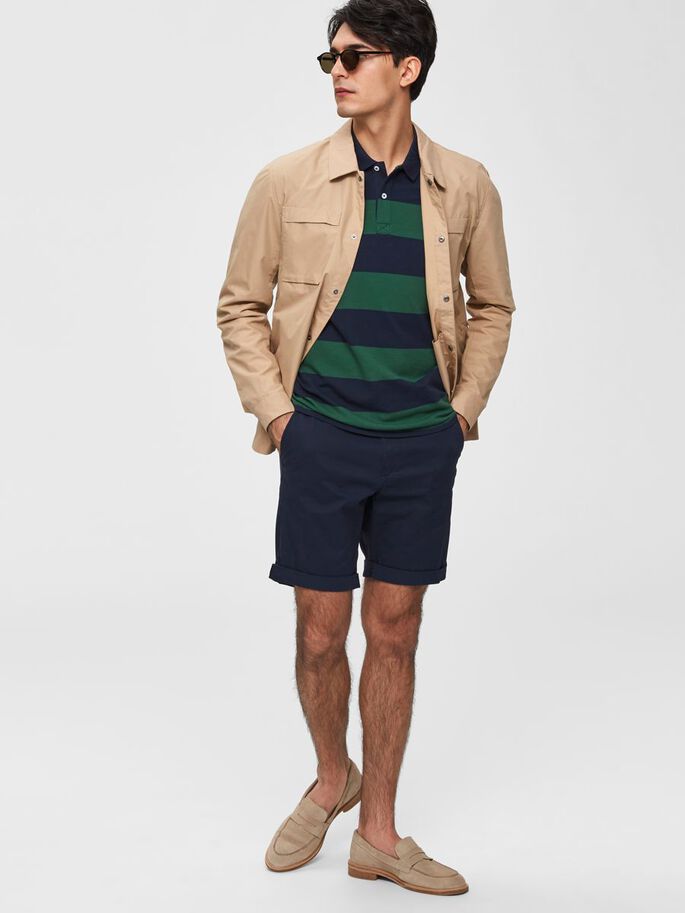 PARIS REGULAR FIT SHORTS - DARK SAPPHIRE