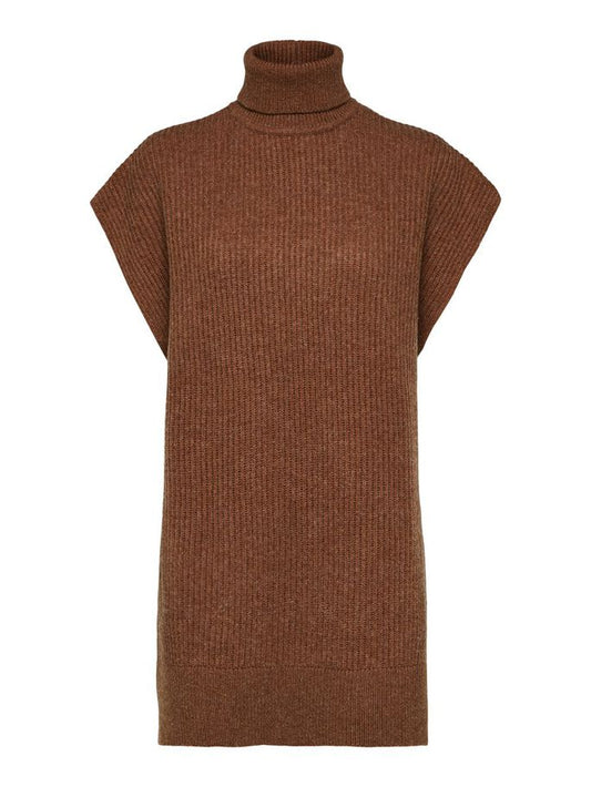 loose fit tunic with roll neck