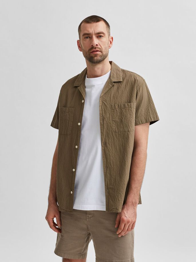 SEERSUCKER RESORT SS SHIRT