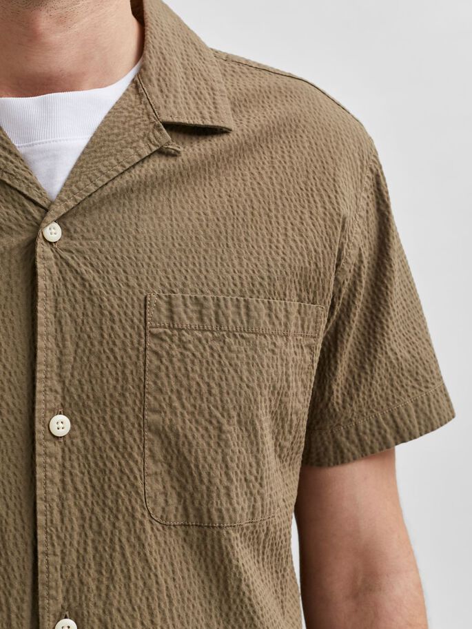 SEERSUCKER RESORT SS SHIRT