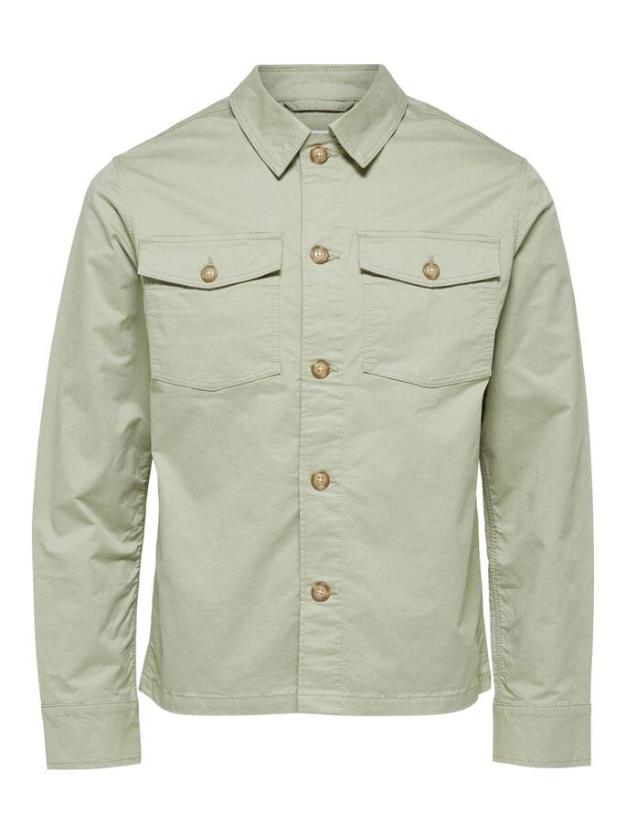 ORGANIC COTTON LINEN JACKET