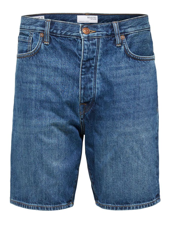organic cotton comfort fit denim shorts
