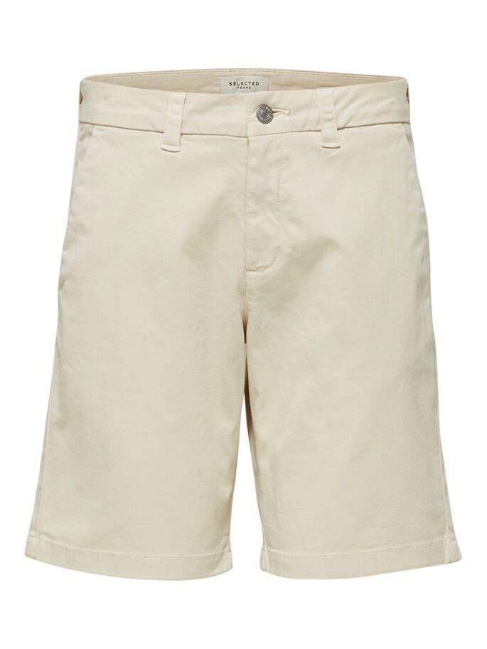 tapered fit comfort stretch shorts