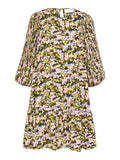 SLFEVIE PLISSE LS DRESS