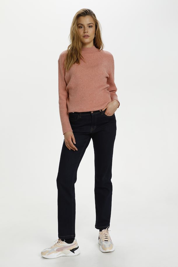 Dark Blue Denim Regular Fit Jeans