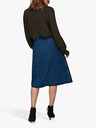 Hanna denim skirt - medium blue