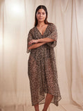 LEOPARD PRINT KAFTAN