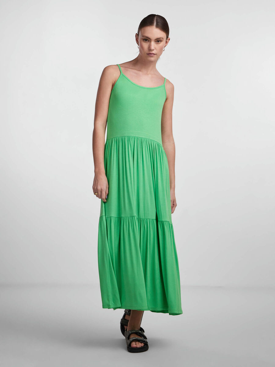 PCNEORA Midi Dress - Irish Green, Marina, Violet