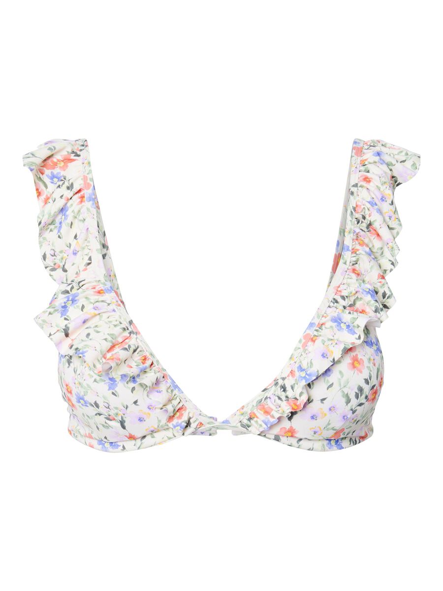 PCBADA BIKINI TOP - WHITE SMOKE