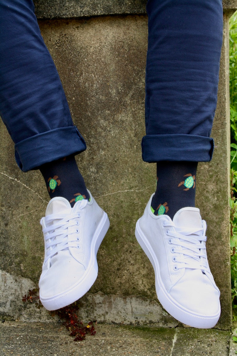 Turtle Bamboo Socks