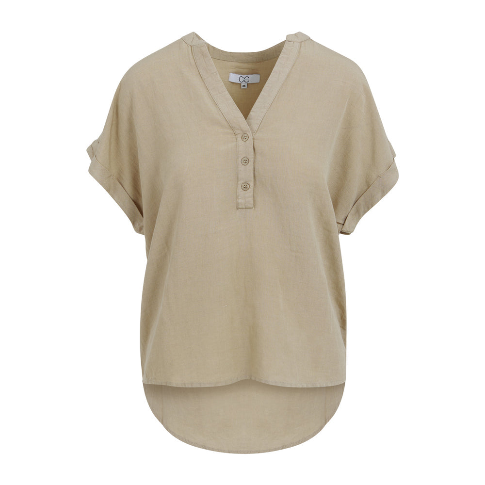 Linen Top - Warm Sand