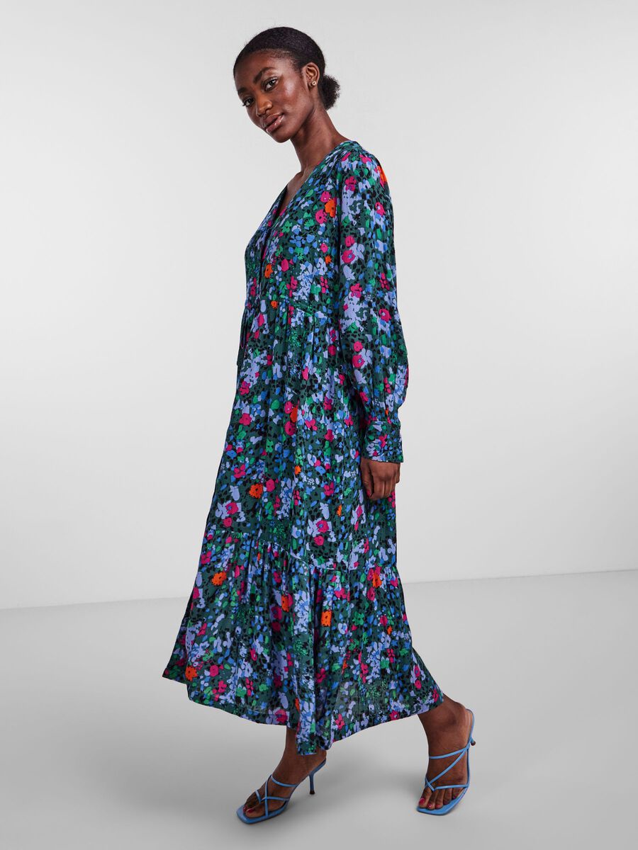 YASSANJA SHIRT DRESS - Trekking Green