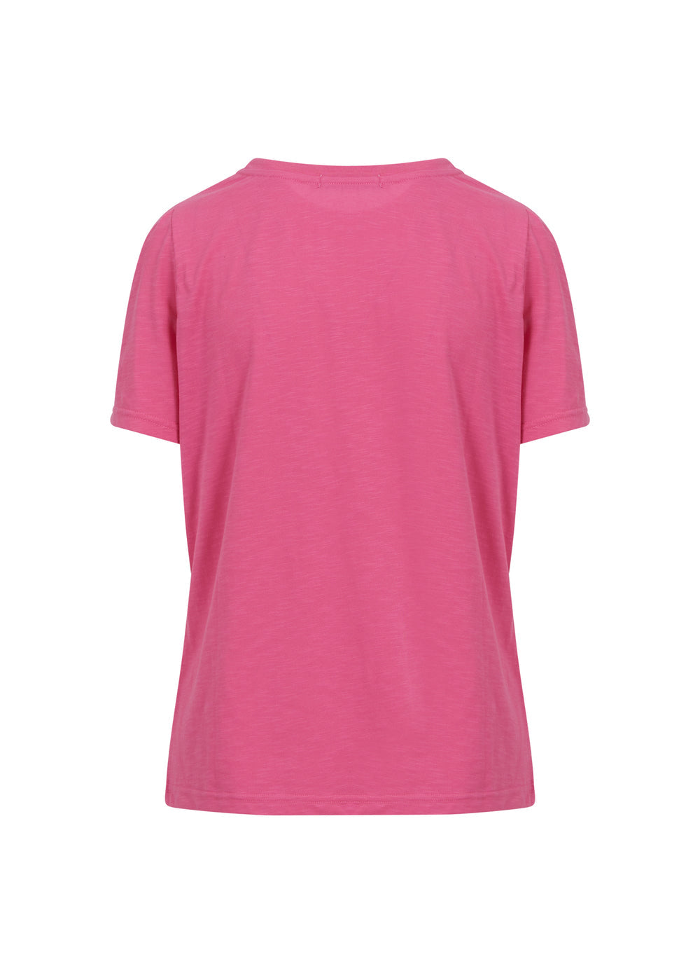 T-Shirt With Puff Sleeve - High Pink