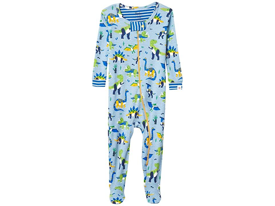 Hatley Curios Dinos Organic Cotton Footed Coverall