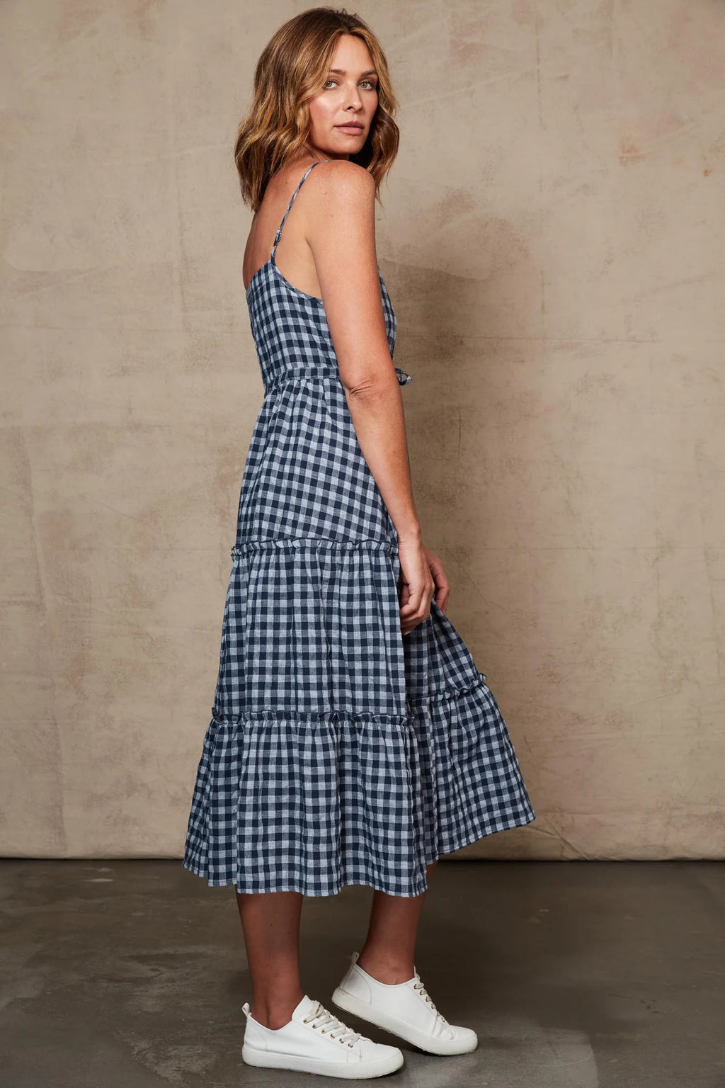 Mimosa Tank Dress - Indigo