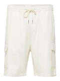 LOOSE FIT PORTLAND SHORTS - Egret