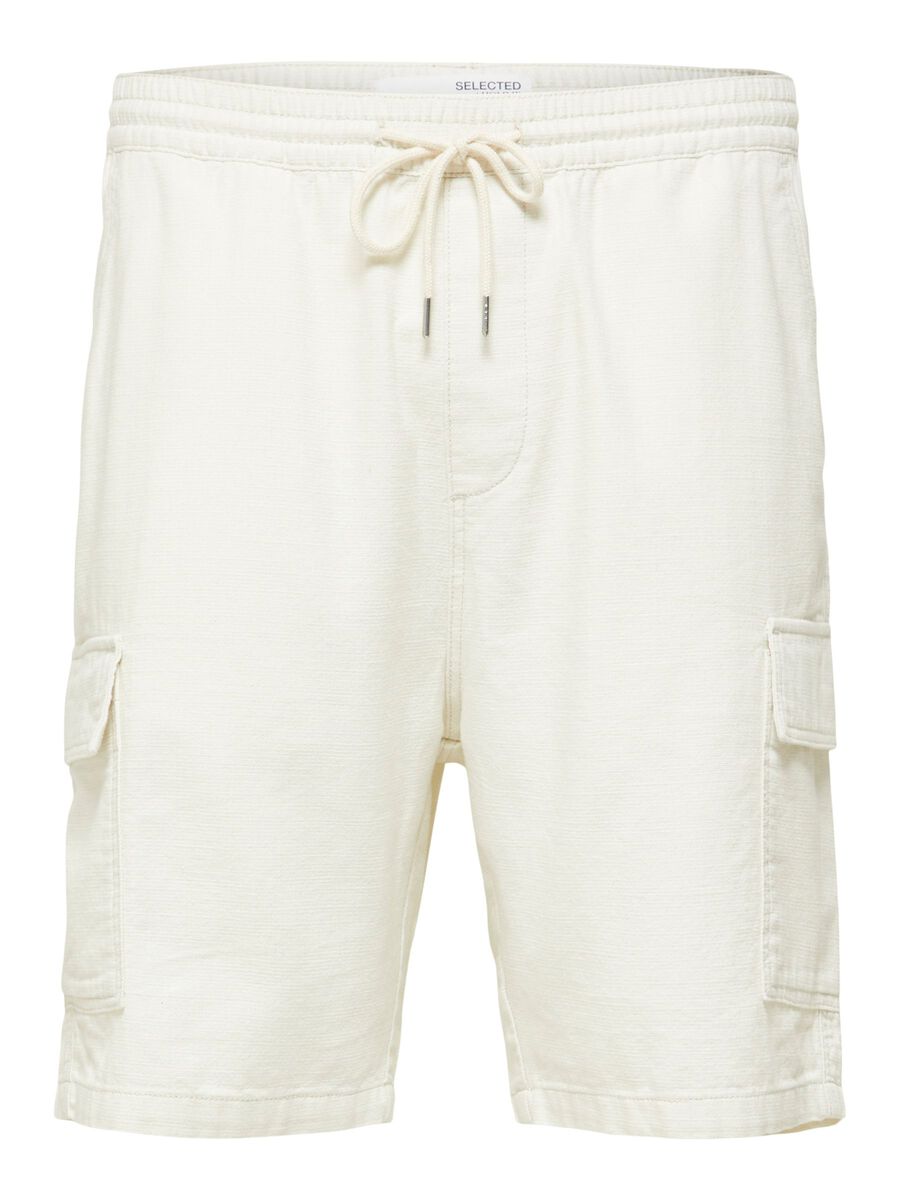 LOOSE FIT PORTLAND SHORTS - Egret