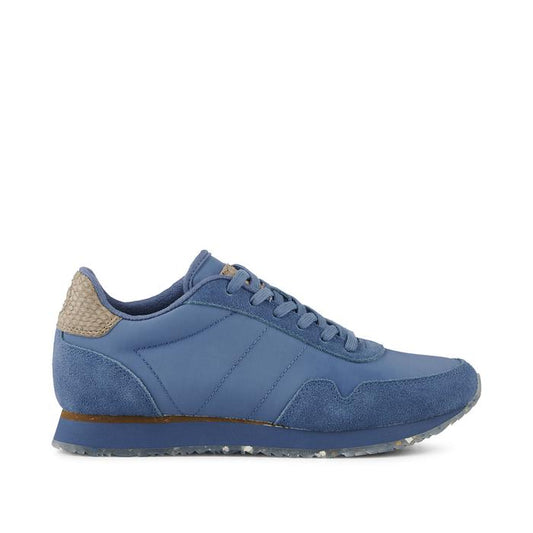 Nora III Leather Sneakers - Vintage Blue