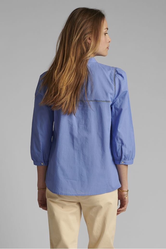 Nucindy blue wedgewood Blouse/Shirt