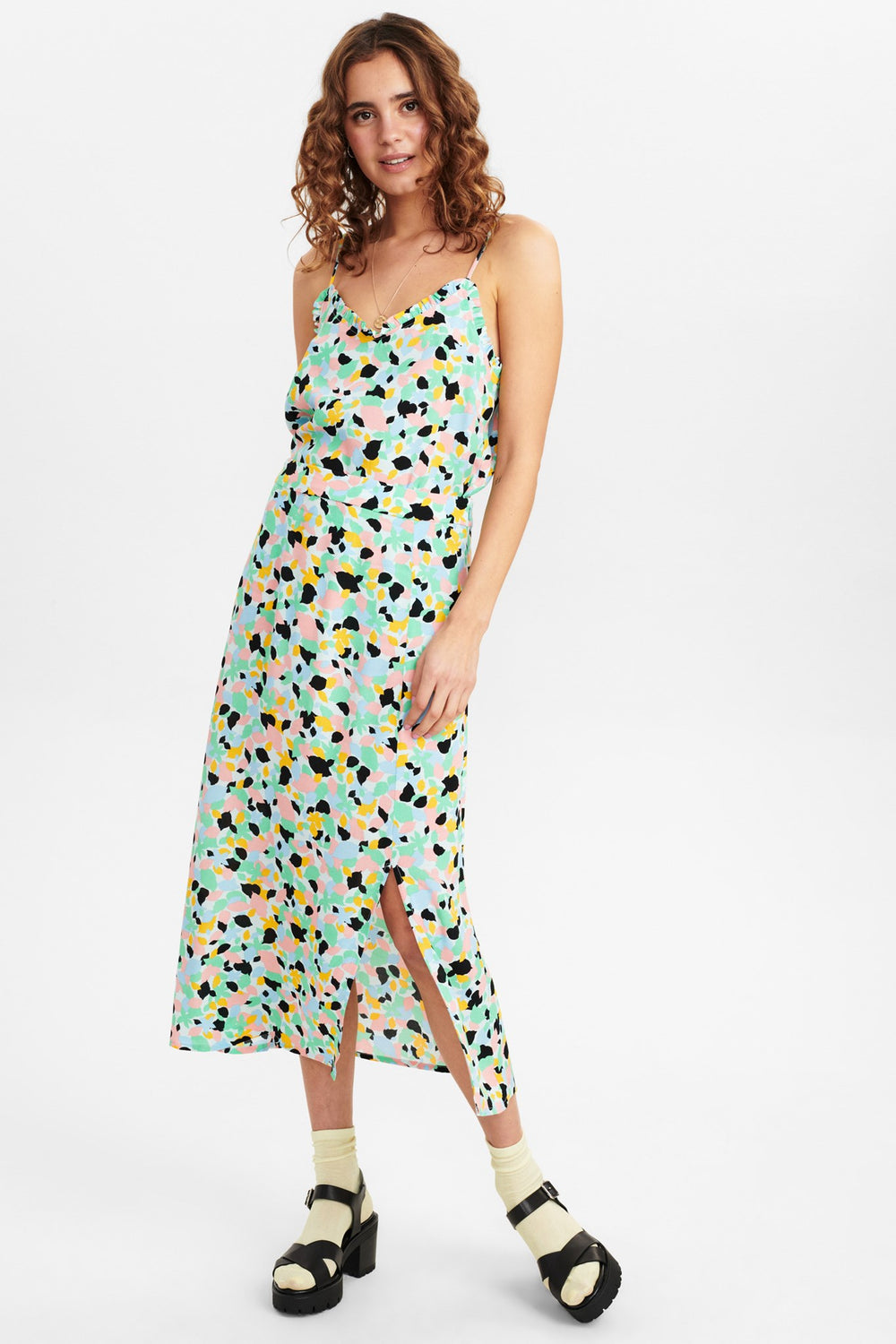 NUANSINE SKIRT - Blue Bell