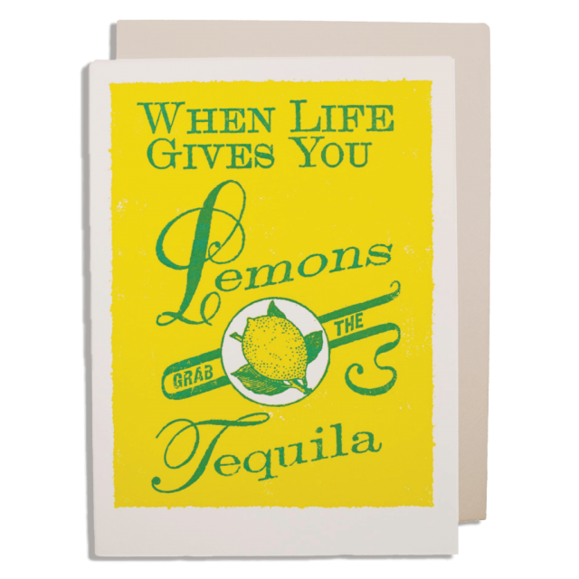 Lemons And Tequila Card