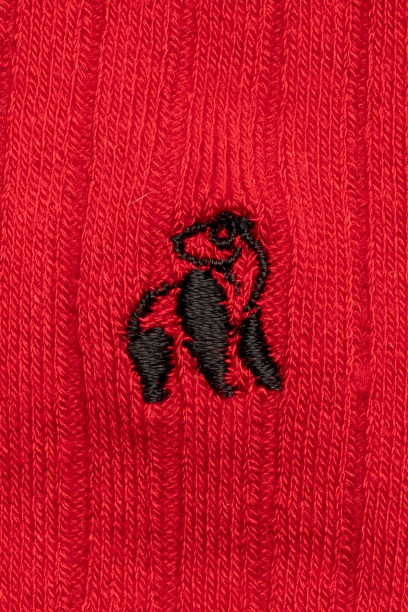 Classic Red Bamboo Socks