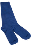 Royal Blue Bamboo Socks