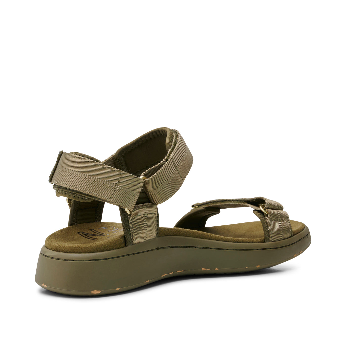 Line Sandals - Dark Olive