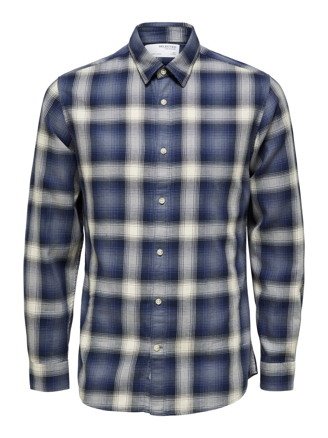 SLHROBIN SHIRT - Grisaille Multi