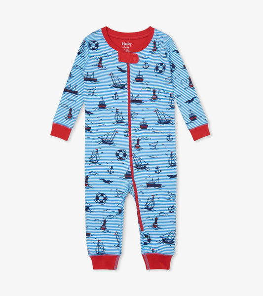 Out At Sea Organic Cotton Overall