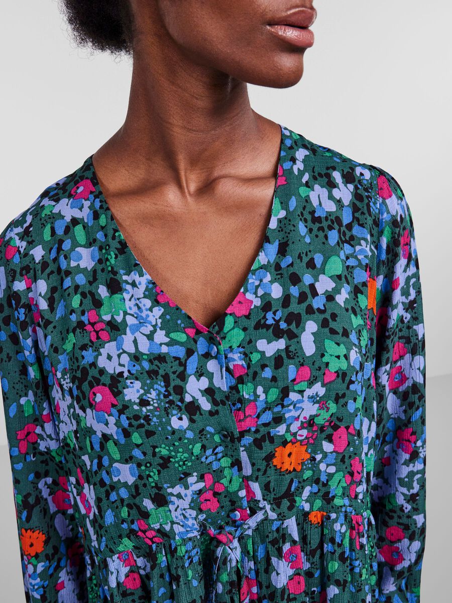 YASSANJA SHIRT DRESS - Trekking Green