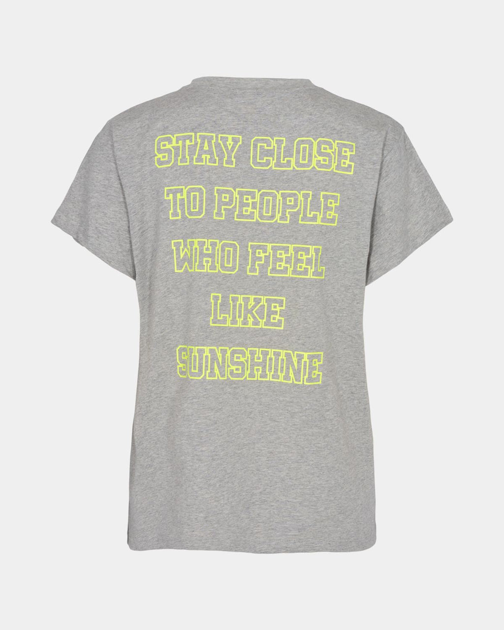 Grey Melange Palm Tree T-Shirt