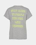 Grey Melange Palm Tree T-Shirt