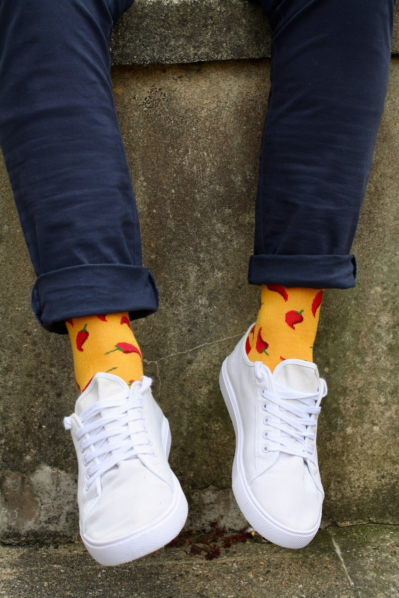 Red Chilli Bamboo Socks