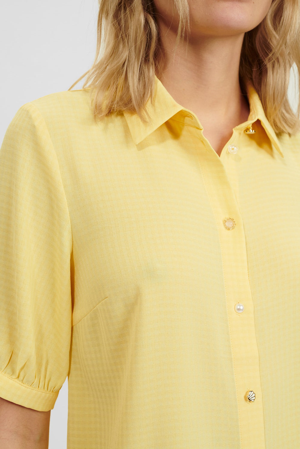 Nuhilda Shirt - Popcorn Yellow