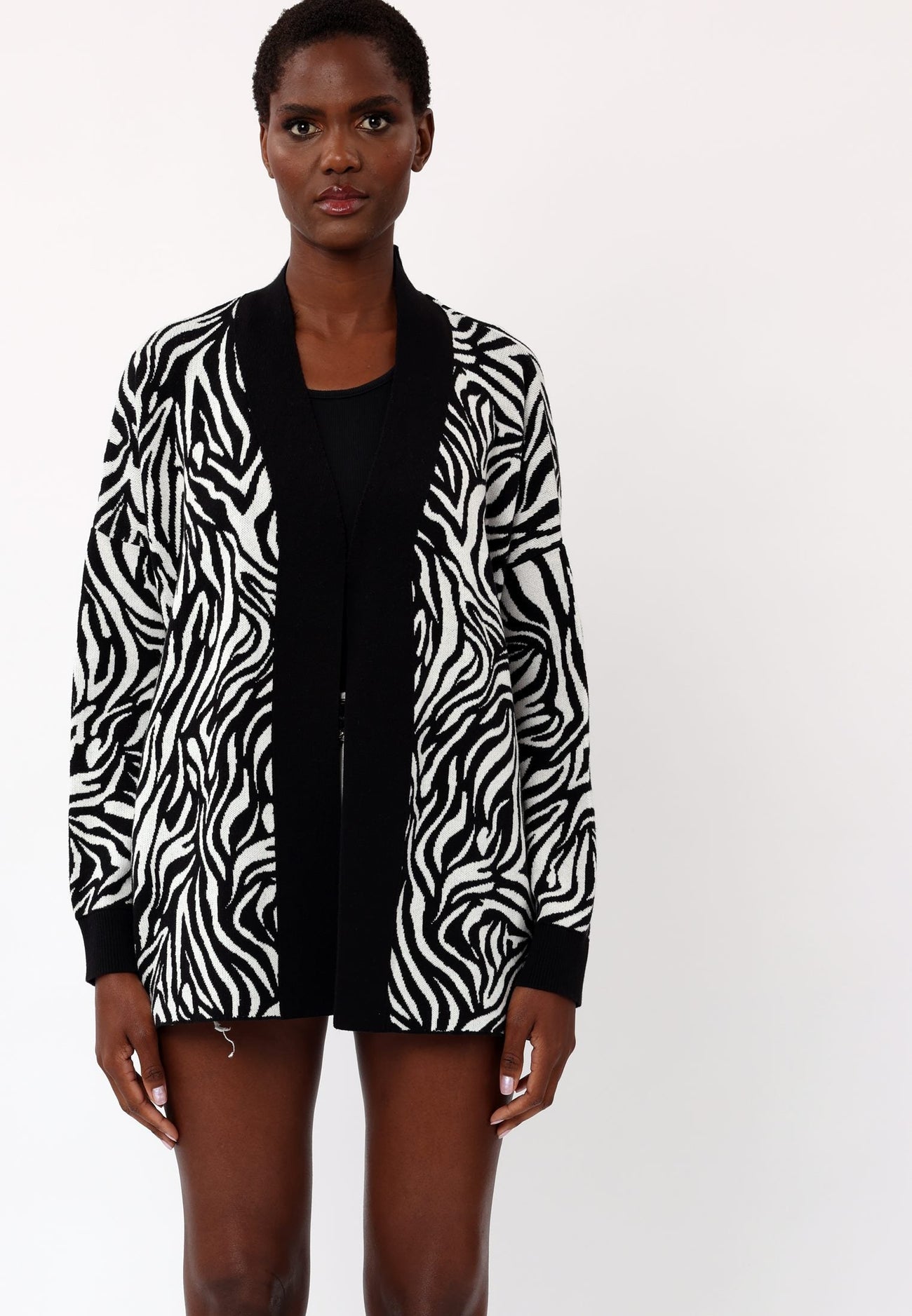 Heritage Animal Print Cardigan