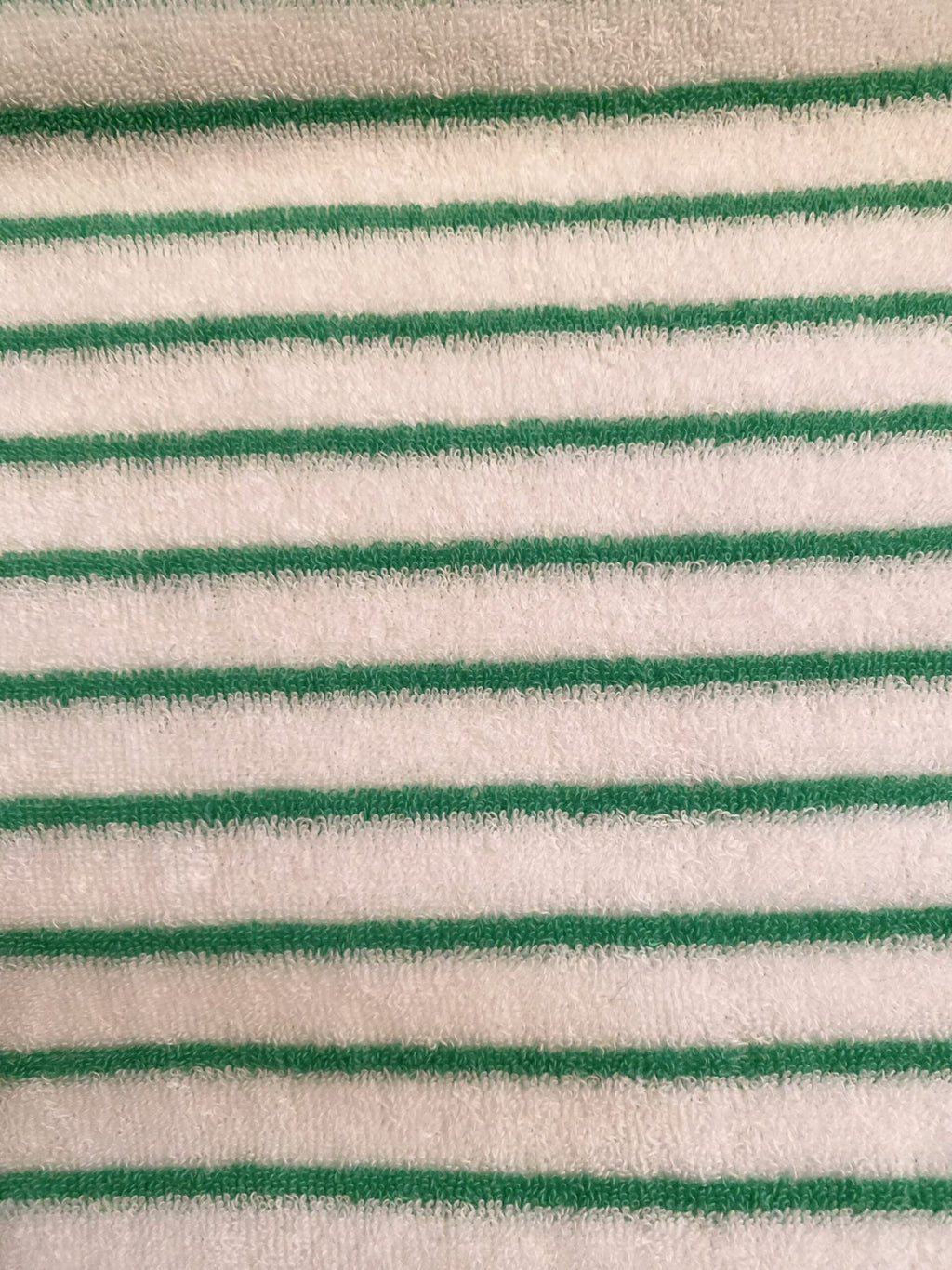 Children's Hooded Towel Robe - White/Apple