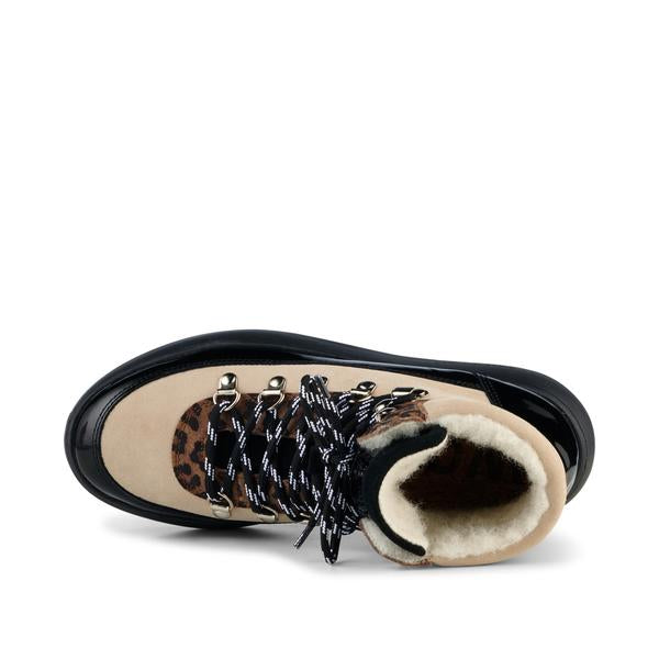 woden iris boot - mix leopard