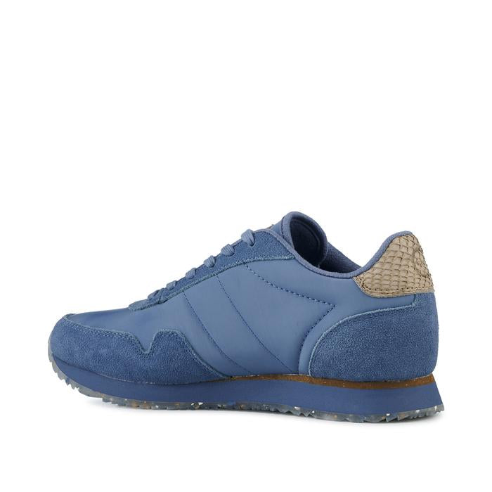 Nora III Leather Sneakers - Vintage Blue