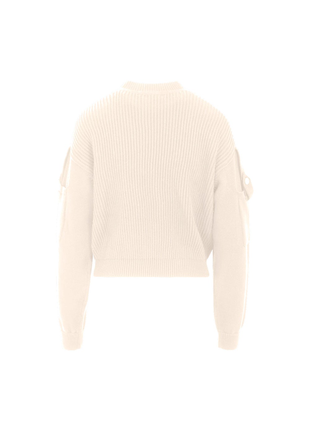 Seawool knit with pockets on sleeves