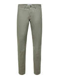SLIM FIT FLEX CHINOS - Vetiver