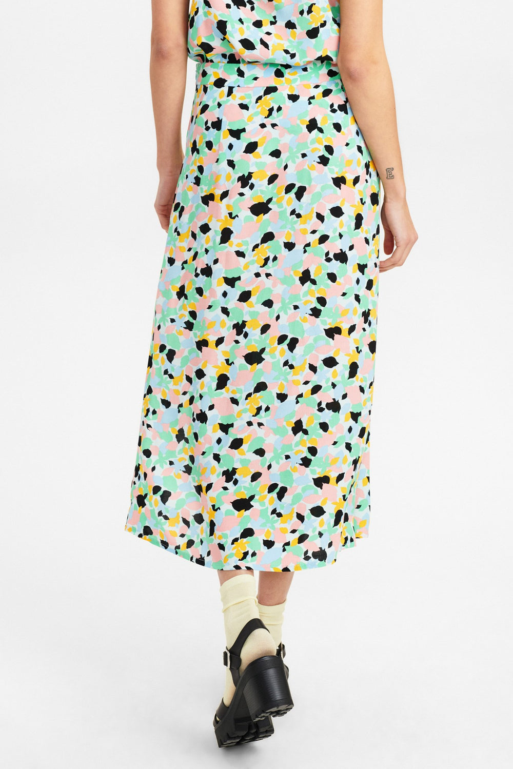 NUANSINE SKIRT - Blue Bell