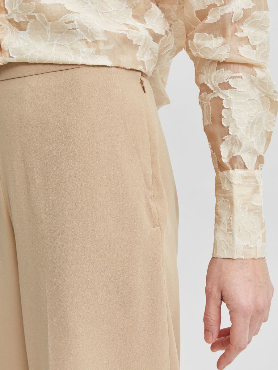 SLFTILDE NOMAD WIDE LEG TROUSERS