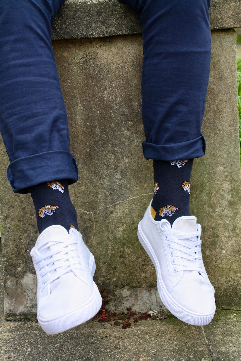 Tiger Bamboo Socks