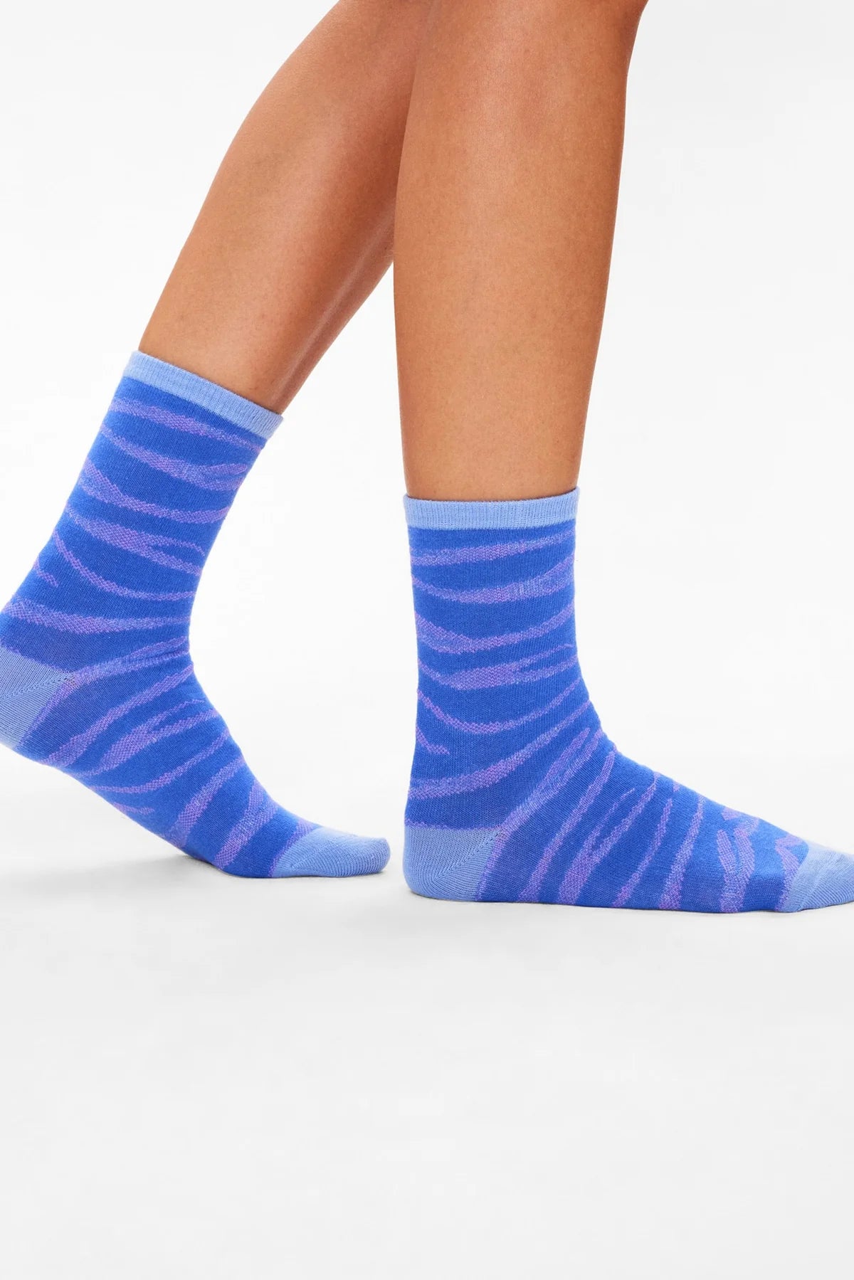 Numph Multipack Nuzandra Socks - Pink, Blue & Brown