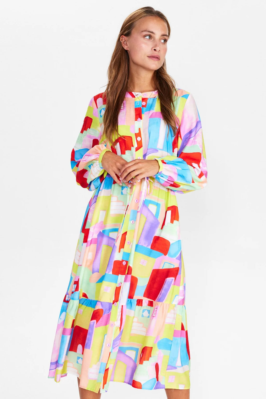 NUMARION DRESS - Cherry Tomato