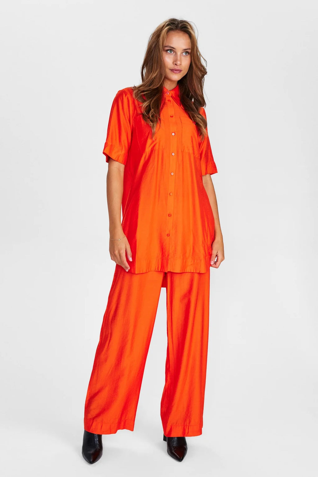 NUPIL SHIRT - Cherry Tomato