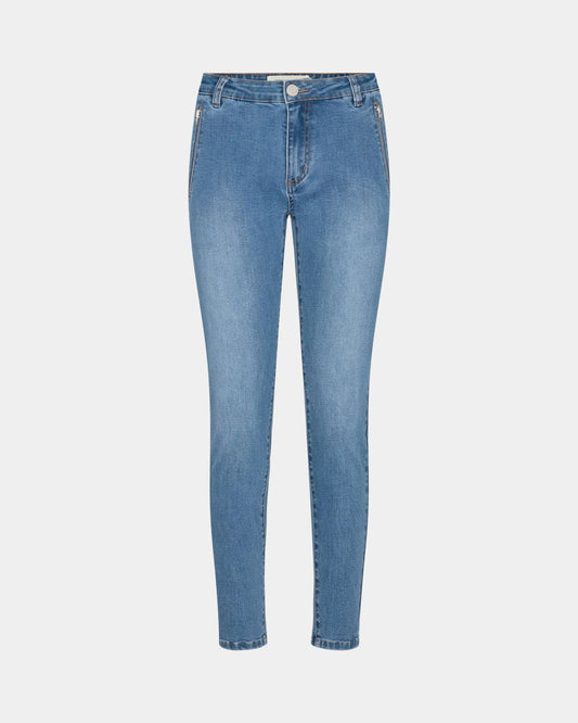 Middle Blue Denim Jeans