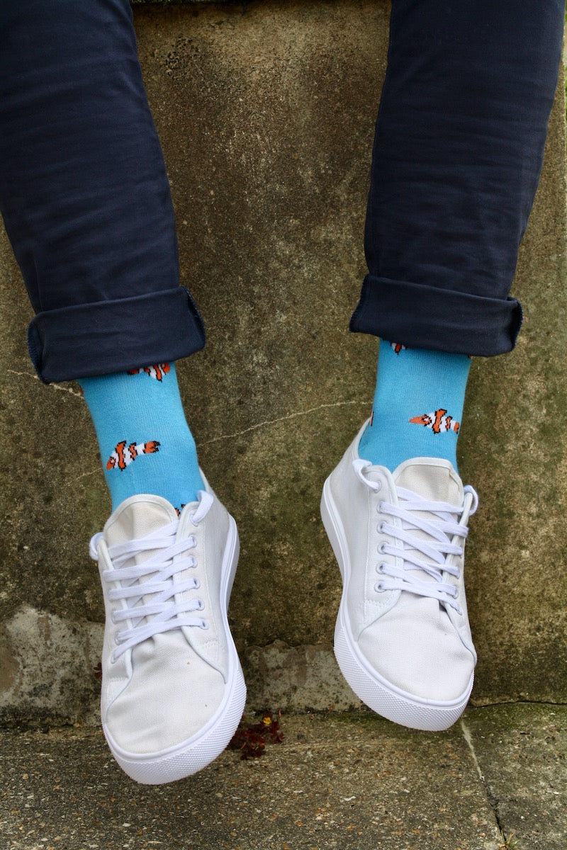 Clown Fish Bamboo Socks